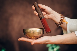 Tibetan singing bowl