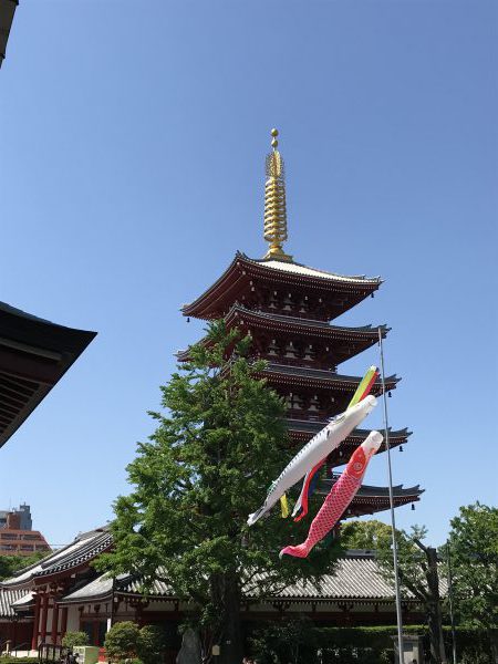 浅草寺_五重の塔